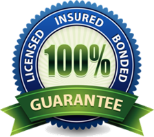 Licensed, insured and bonded